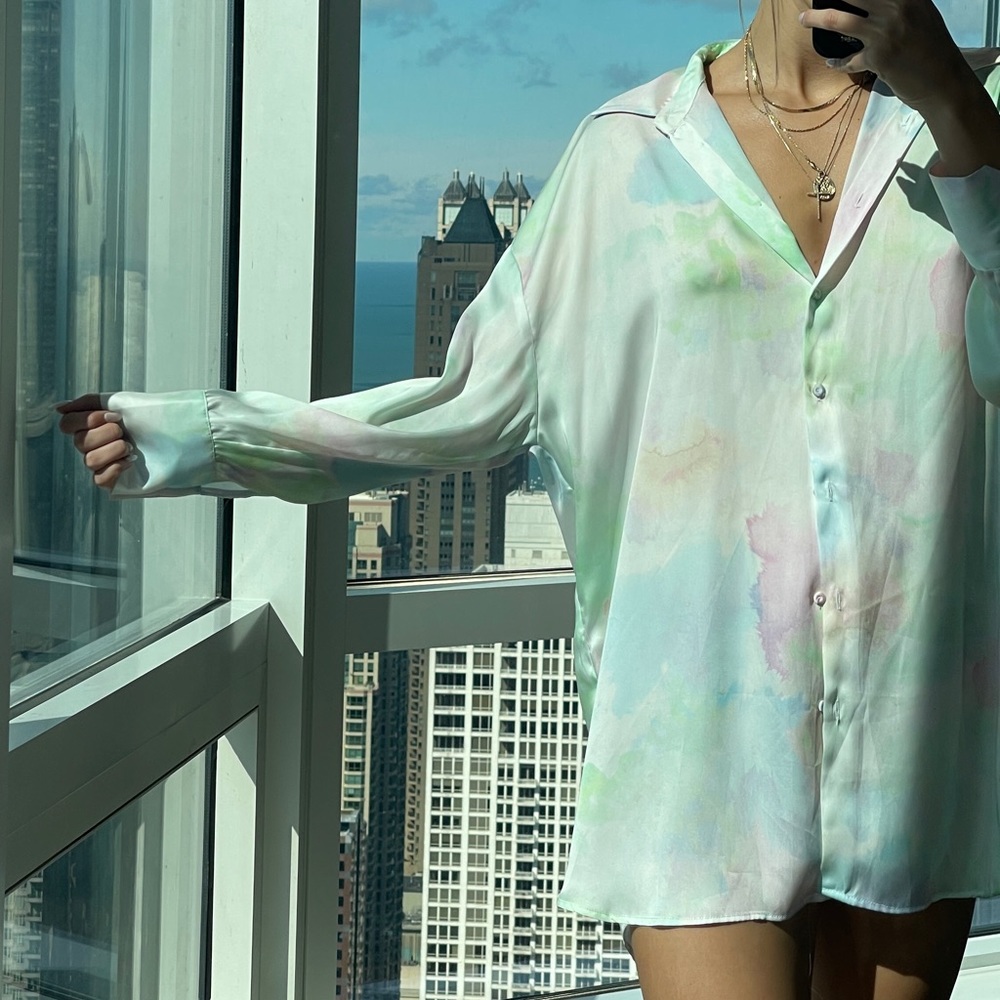Zara satin effect top/dress - Picture 4 of 4